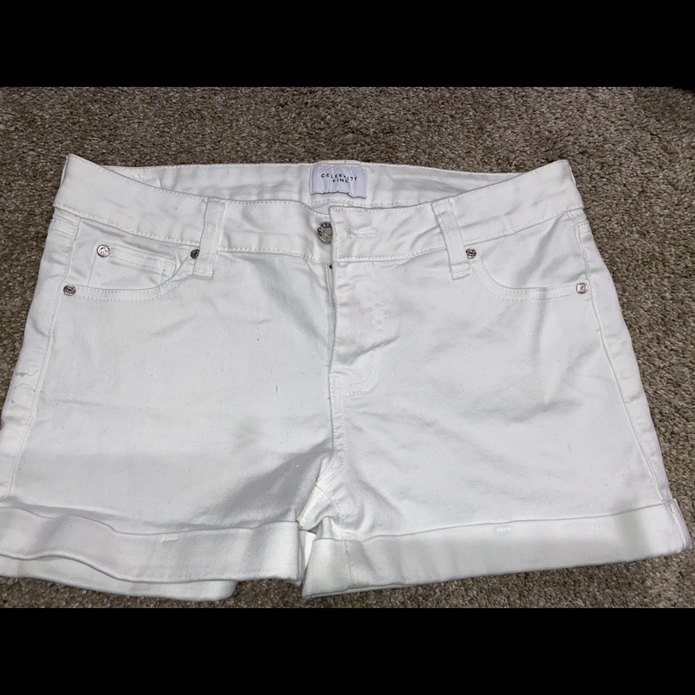 White shorts